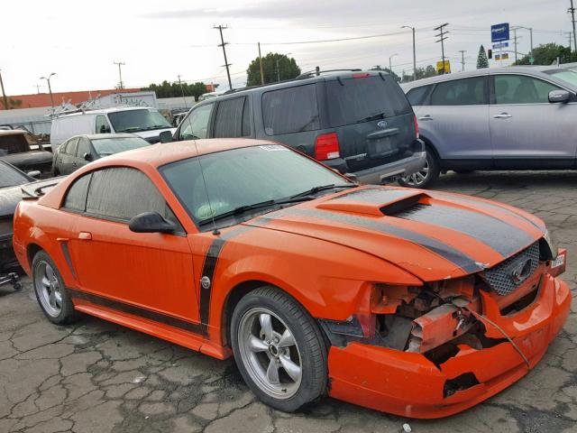 1FAFP42X44F180776 - 2004 FORD MUSTANG GT ORANGE photo 1