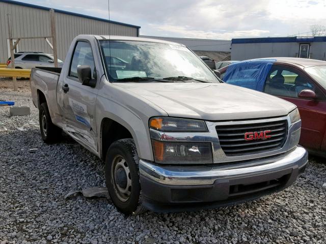 1GTCS149078151504 - 2007 GMC CANYON BEIGE photo 1