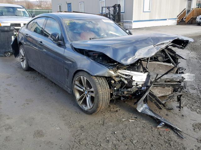 WBA4A7C53FD414175 - 2015 BMW 428 XI GRAY photo 1