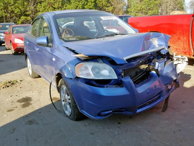 KL1TD566X8B215077 - 2008 CHEVROLET AVEO BASE ლურჯი ფოტო 1