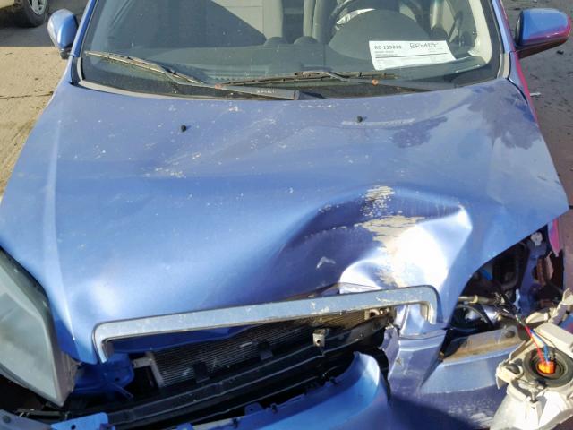 KL1TD566X8B215077 - 2008 CHEVROLET AVEO BASE ლურჯი ფოტო 7