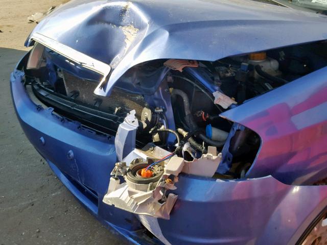 KL1TD566X8B215077 - 2008 CHEVROLET AVEO BASE ლურჯი ფოტო 9