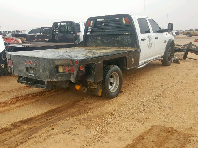 3C7WDTCL9CG116788 - 2012 DODGE RAM 3500 S WHITE photo 4