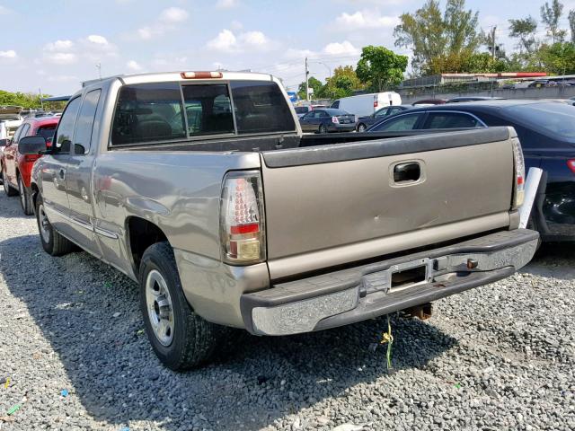 1GTEC19T9YZ150258 - 2000 GMC NEW SIERRA TAN photo 3