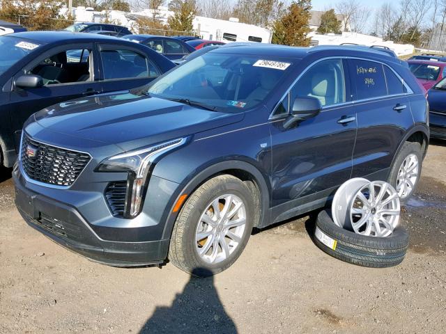 1GYFZBR41KF102628 - 2019 CADILLAC XT4 LUXURY GRAY photo 2