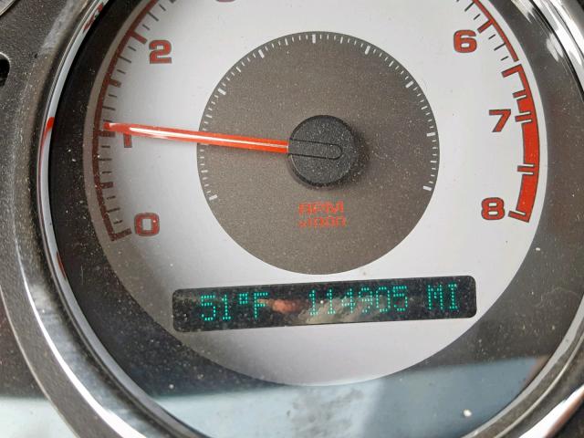 1G2AL15F177170114 - 2007 PONTIAC G5 BLACK photo 8