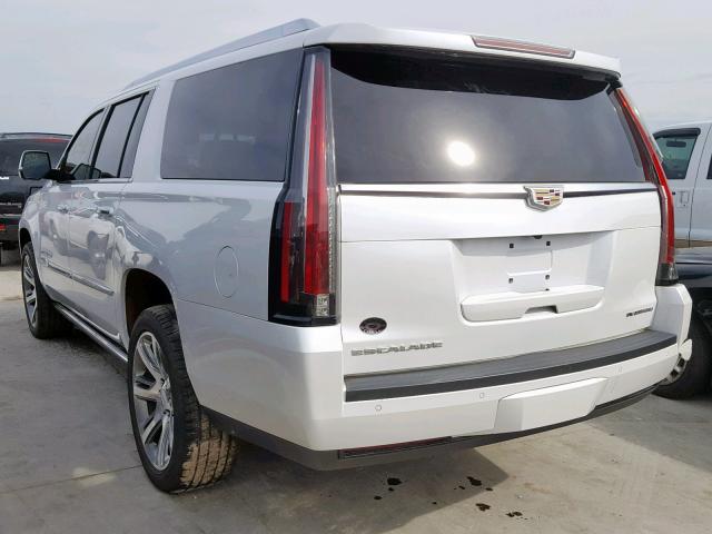 1GYS4JKJ1GR235824 - 2016 CADILLAC ESCALADE E WHITE photo 3