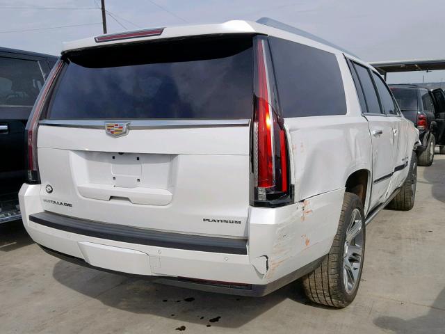 1GYS4JKJ1GR235824 - 2016 CADILLAC ESCALADE E WHITE photo 4