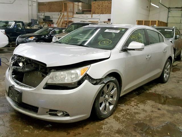 1G4GC5EC6BF331859 - 2011 BUICK LACROSSE C SILVER photo 2