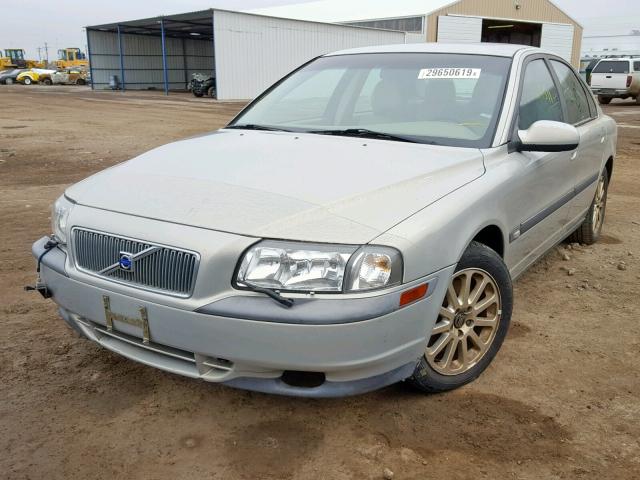 YV1TS94D7Y1086240 - 2000 VOLVO S80 SILVER photo 2