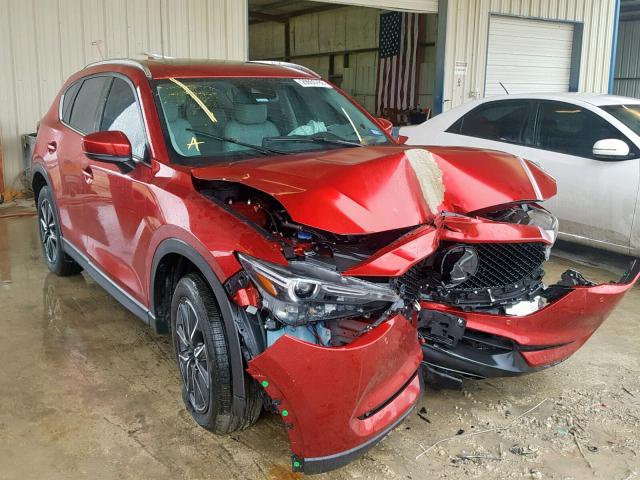 JM3KFADL5H0205382 - 2017 MAZDA CX-5 GRAND RED photo 1