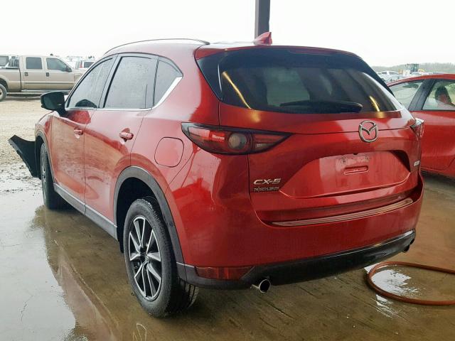 JM3KFADL5H0205382 - 2017 MAZDA CX-5 GRAND RED photo 3