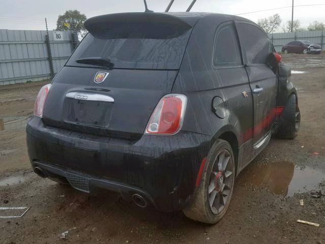 3C3CFFFH4DT754124 - 2013 FIAT 500 ABARTH BLACK photo 4