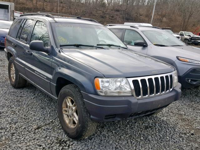 1J4GW48S63C533199 - 2003 JEEP GRAND CHER BLUE photo 1