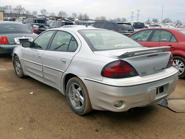 1G2NW52E43C128291 - 2003 PONTIAC GRAND AM G SILVER photo 3