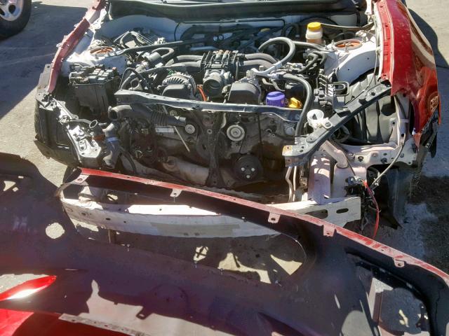 JF1ZNAA17E9704498 - 2014 TOYOTA SCION FR-S RED photo 7