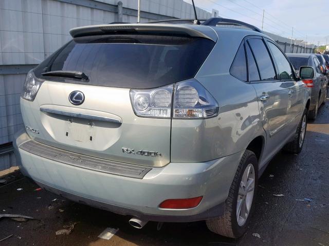 JTJGW31U282006430 - 2008 LEXUS RX 400H BEIGE photo 4