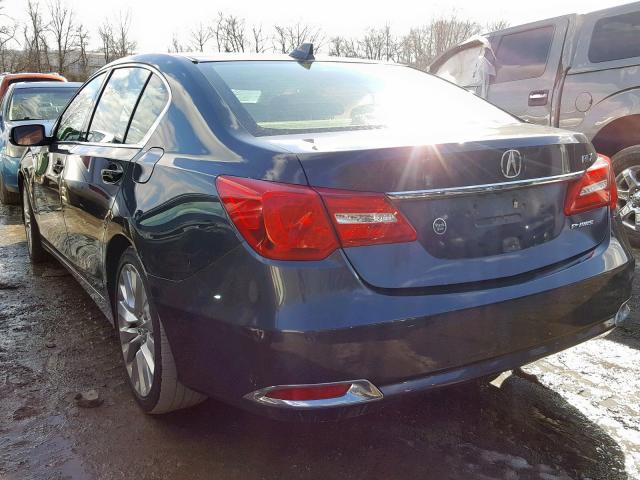 JH4KC1F52EC007223 - 2014 ACURA RLX TECH CHARCOAL photo 3