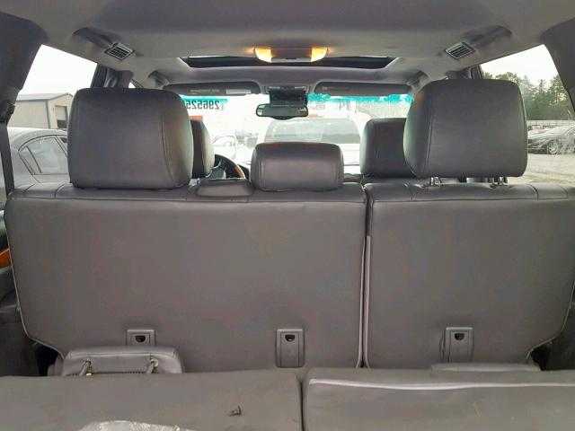 JTJBT20X140045623 - 2004 LEXUS GX 470 BLUE photo 9