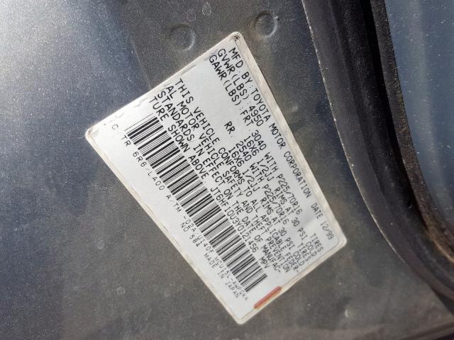 JT6HF10U3Y0121456 - 2000 LEXUS RX 300  photo 10