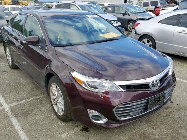 4T1BK1EB5FU174761 - 2015 TOYOTA AVALON XLE PURPLE photo 1