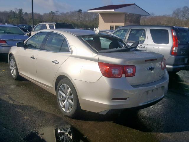 1G11H5SA8DF328634 - 2013 CHEVROLET MALIBU LTZ BEIGE photo 3