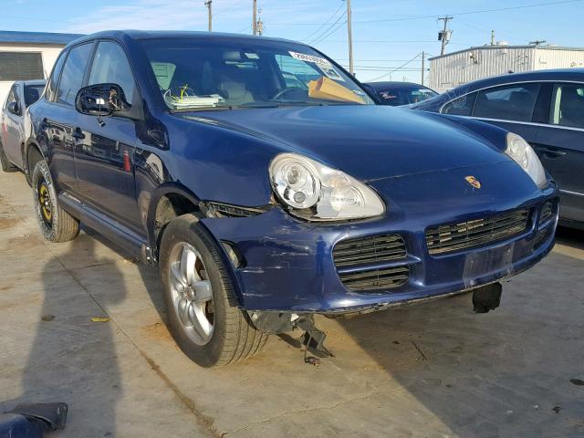 WP1AB29P35LA65813 - 2005 PORSCHE CAYENNE S BLUE photo 1