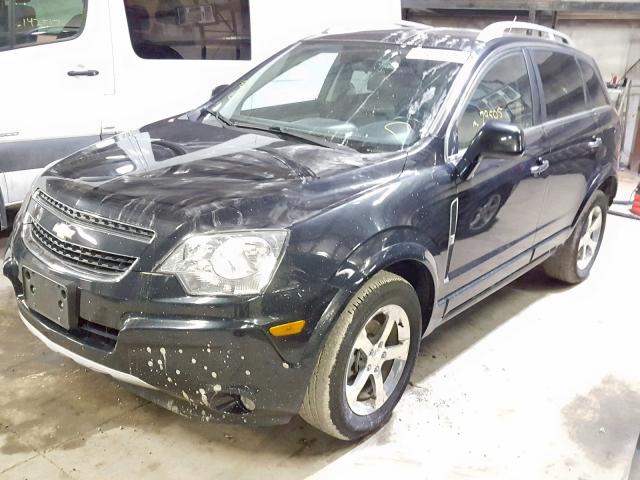 3GNAL3E56CS653146 - 2012 CHEVROLET CAPTIVA SP BLACK photo 2