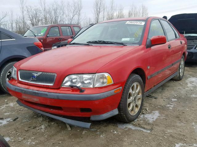 YV1VS2555YF501727 - 2000 VOLVO S40 RED photo 2