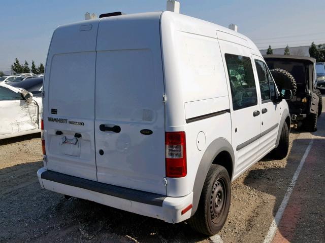 NM0LS7BNXAT039104 - 2010 FORD TRANSIT CO WHITE photo 4