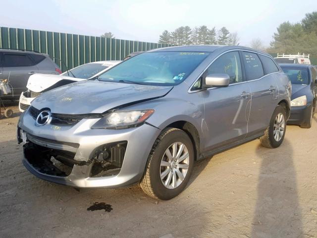 JM3ER2BM0B0363691 - 2011 MAZDA CX-7 GRAY photo 2