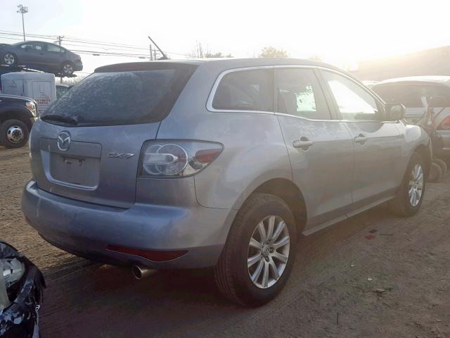 JM3ER2BM0B0363691 - 2011 MAZDA CX-7 GRAY photo 4