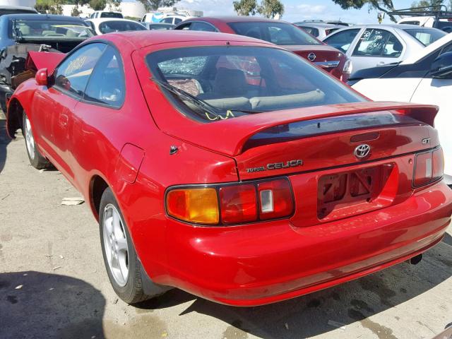 JT2ST07N7R0013898 - 1994 TOYOTA CELICA GT RED photo 3