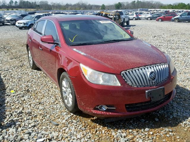 1G4GC5EG3AF143852 - 2010 BUICK LACROSSE C RED photo 1