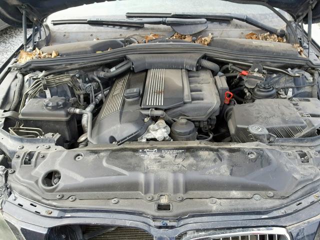 WBANA53544B850454 - 2004 BMW 525 I BLUE photo 7