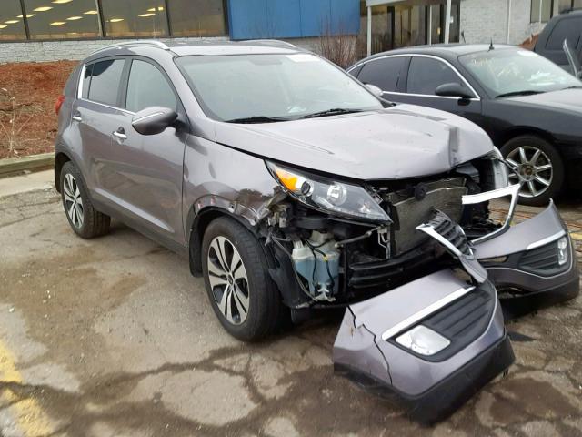 KNDPC3A26C7193029 - 2012 KIA SPORTAGE E GRAY photo 1