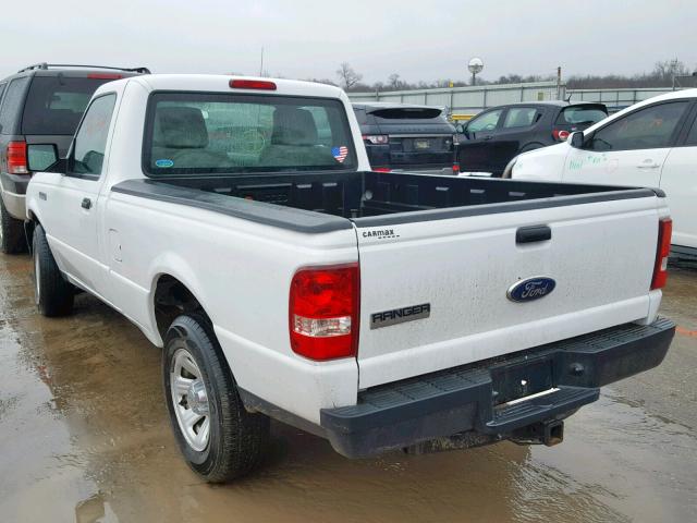 1FTKR1AD1BPB00141 - 2011 FORD RANGER WHITE photo 3