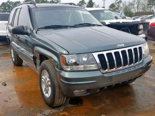 1J4GW48S32C287534 - 2002 JEEP GRAND CHER GRAY photo 1