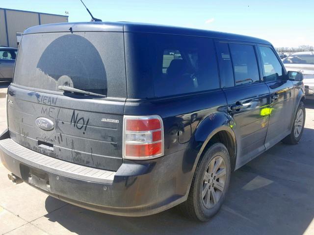 2FMDK51C59BA07146 - 2009 FORD FLEX SE BLACK photo 4