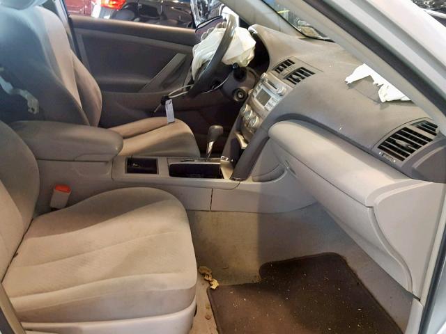 4T1BE46K47U505421 - 2007 TOYOTA CAMRY NEW SILVER photo 5