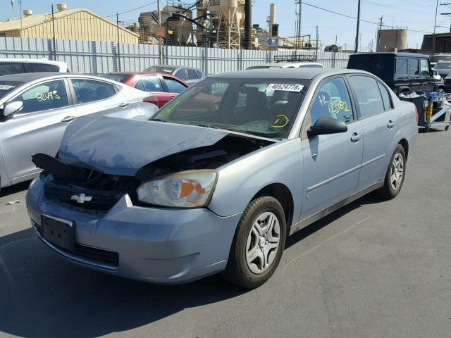 1G1ZS58F97F208529 - 2007 CHEVROLET MALIBU LS BLUE photo 2