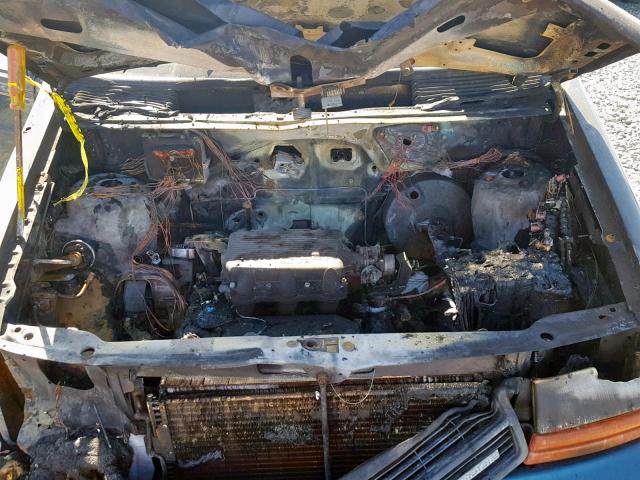 2B4GH4535RR801928 - 1994 DODGE CARAVAN SE GREEN photo 7