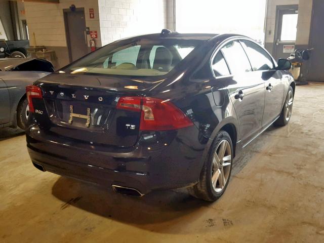 YV140MFC1F1307989 - 2015 VOLVO S60 PREMIE BLACK photo 4