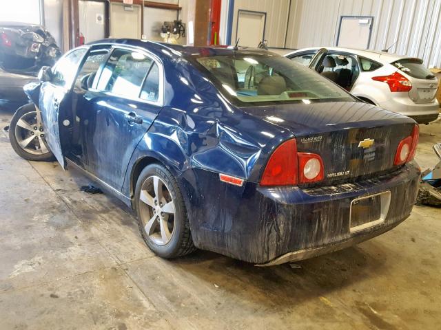 1G1ZC5E14BF259189 - 2011 CHEVROLET MALIBU 1LT ლურჯი ფოტო 3