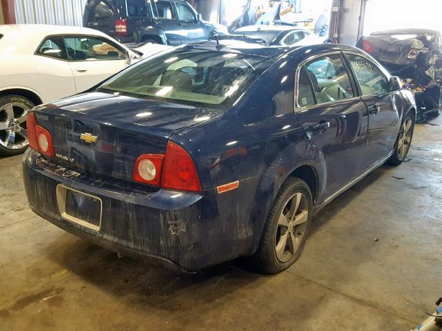 1G1ZC5E14BF259189 - 2011 CHEVROLET MALIBU 1LT ლურჯი ფოტო 4