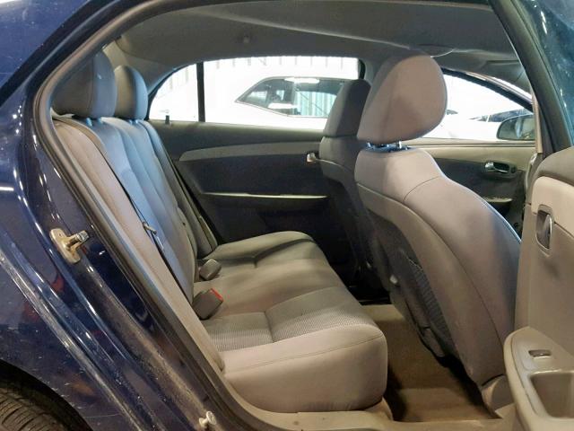 1G1ZC5E14BF259189 - 2011 CHEVROLET MALIBU 1LT ლურჯი ფოტო 6