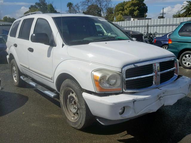 1D4HD58256F112392 - 2006 DODGE DURANGO LI WHITE photo 1