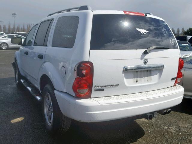 1D4HD58256F112392 - 2006 DODGE DURANGO LI WHITE photo 3
