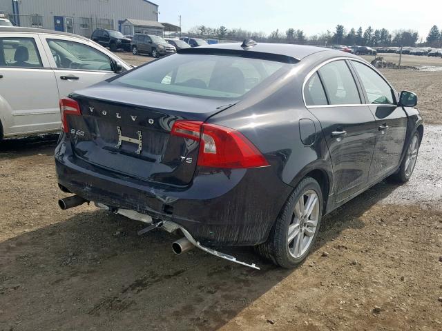 YV1612FS1D2185496 - 2013 VOLVO S60 T5 BLACK photo 4