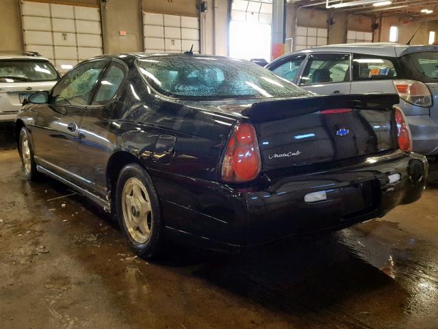 2G1WW12E859316050 - 2005 CHEVROLET MONTE CARL 黑色 照片 3